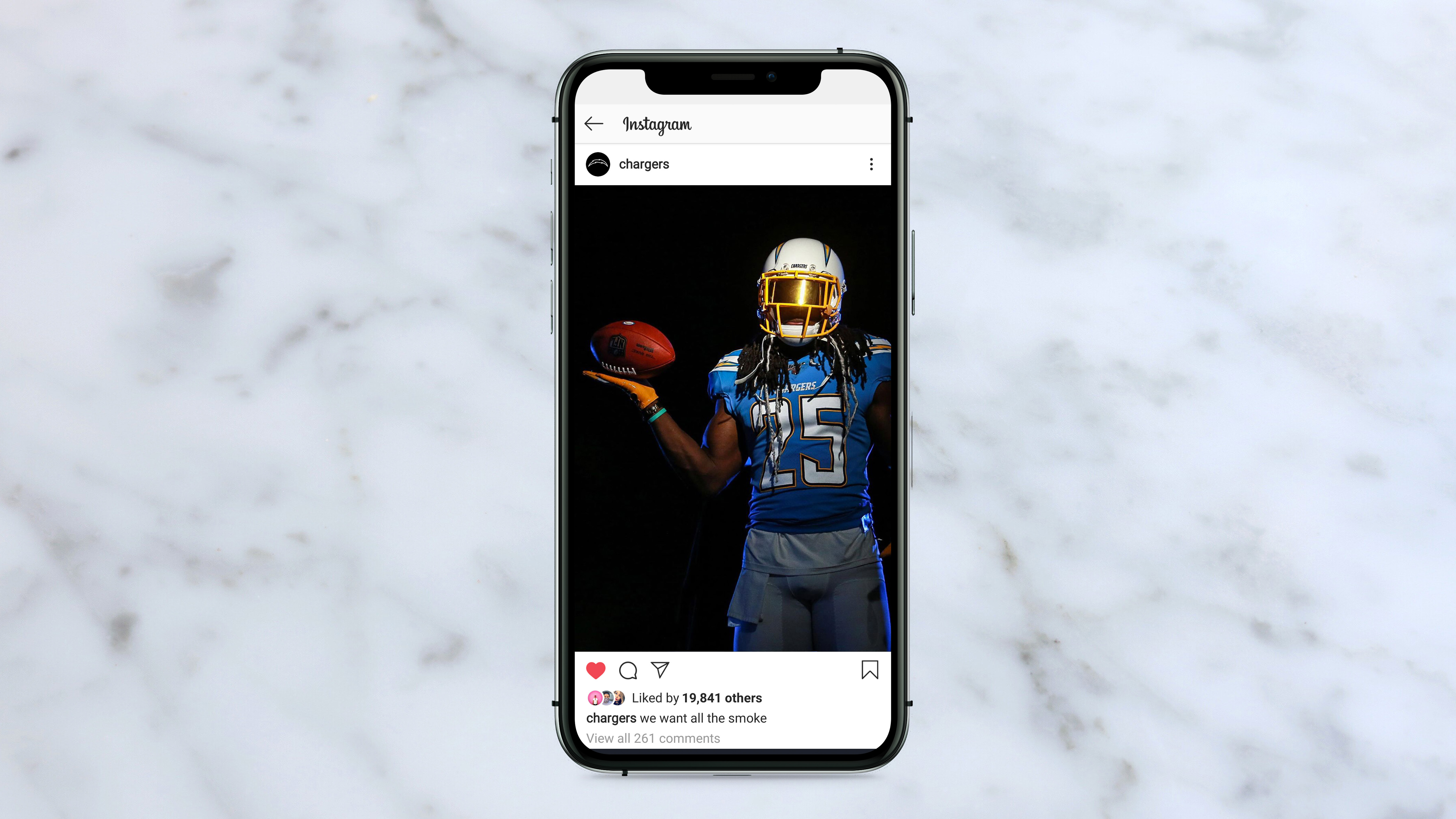 Keenan Allen x Powder Blue