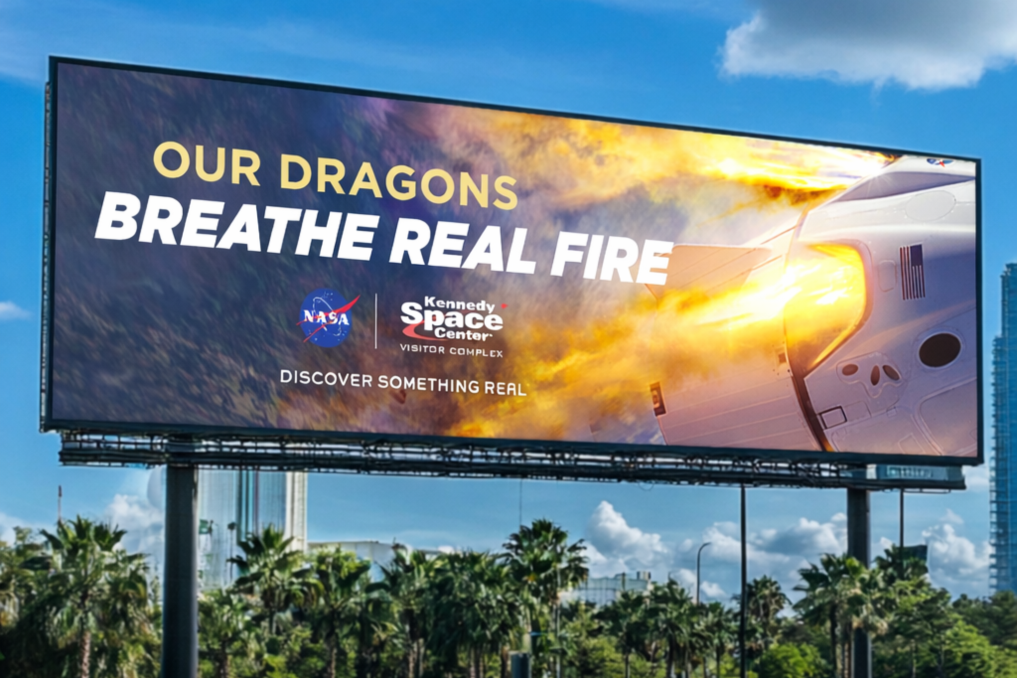 Our dragons breathe real fire.