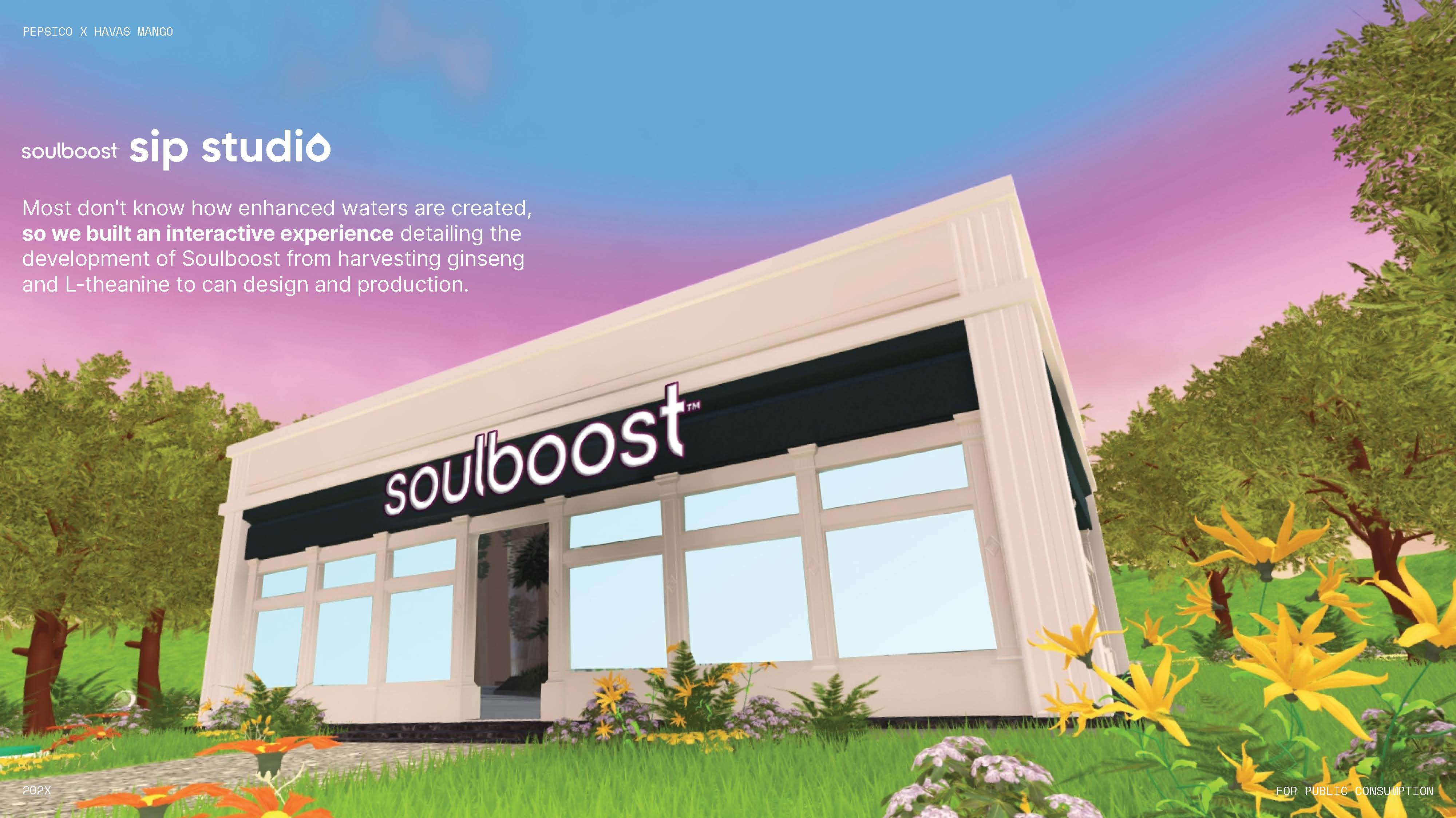 Sip Studio // 1) Placement in Metaverse