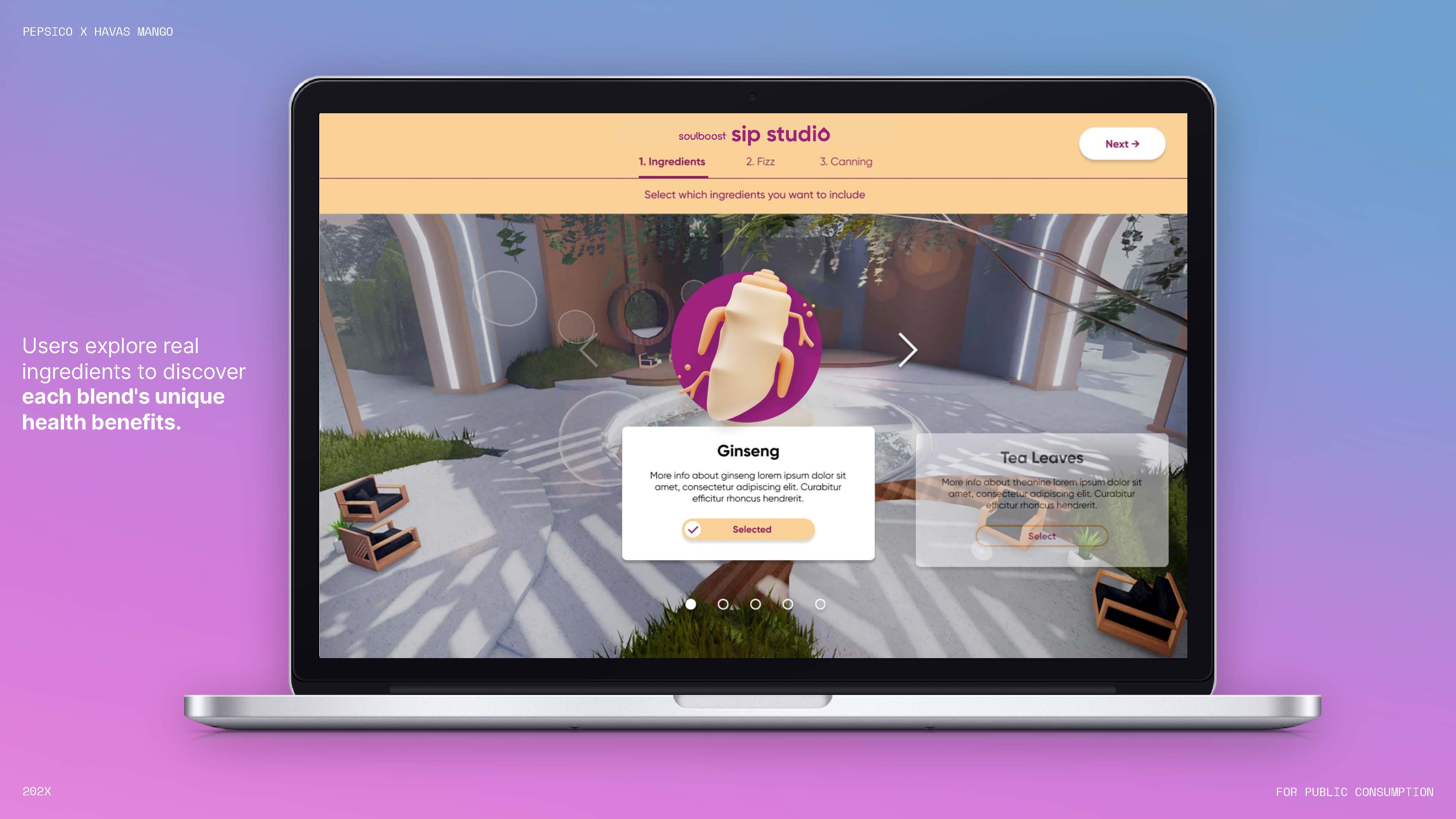 Sip Studio // 2) Choose Your Enhancement