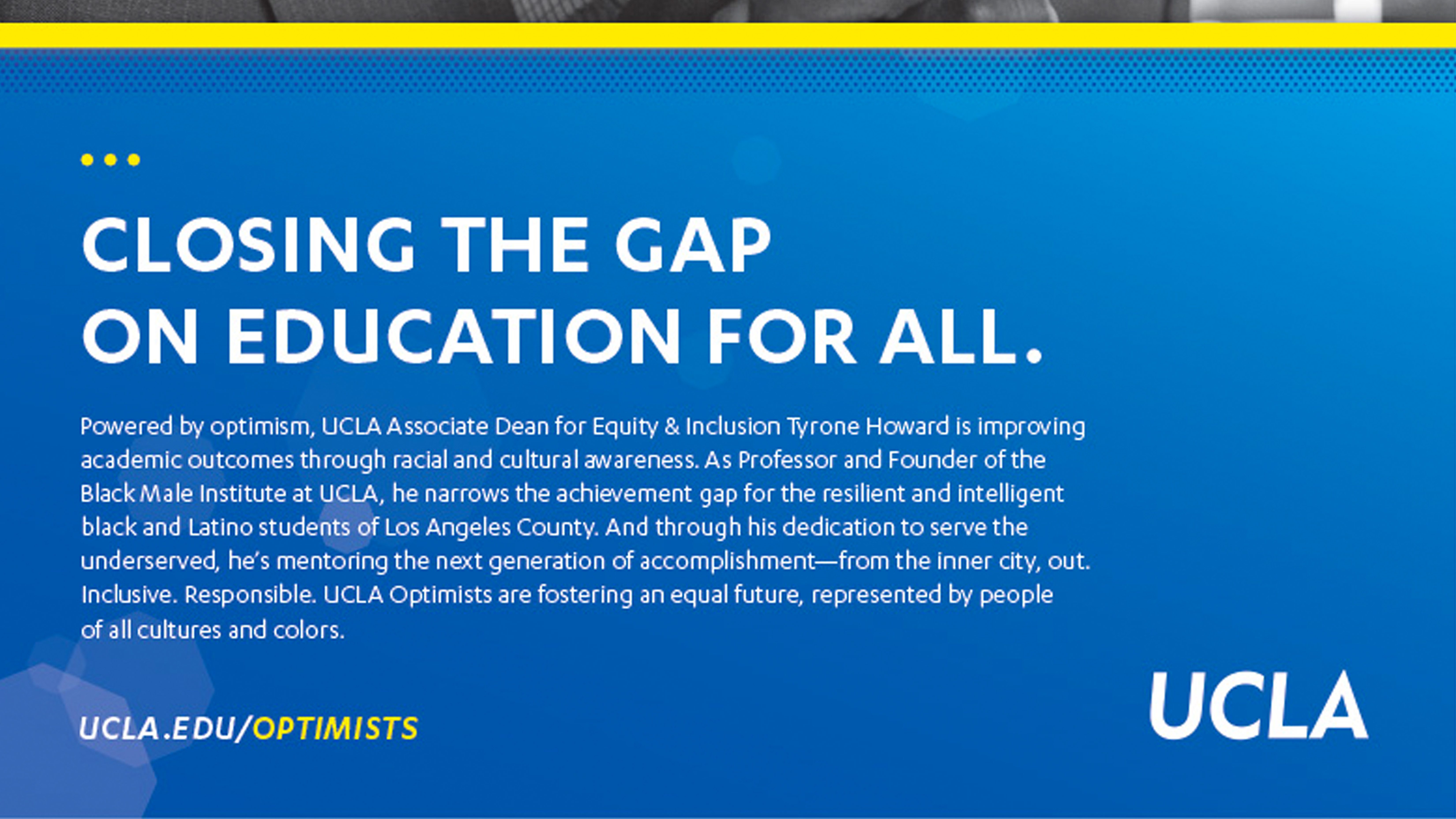 Optimist Tyrone Howard