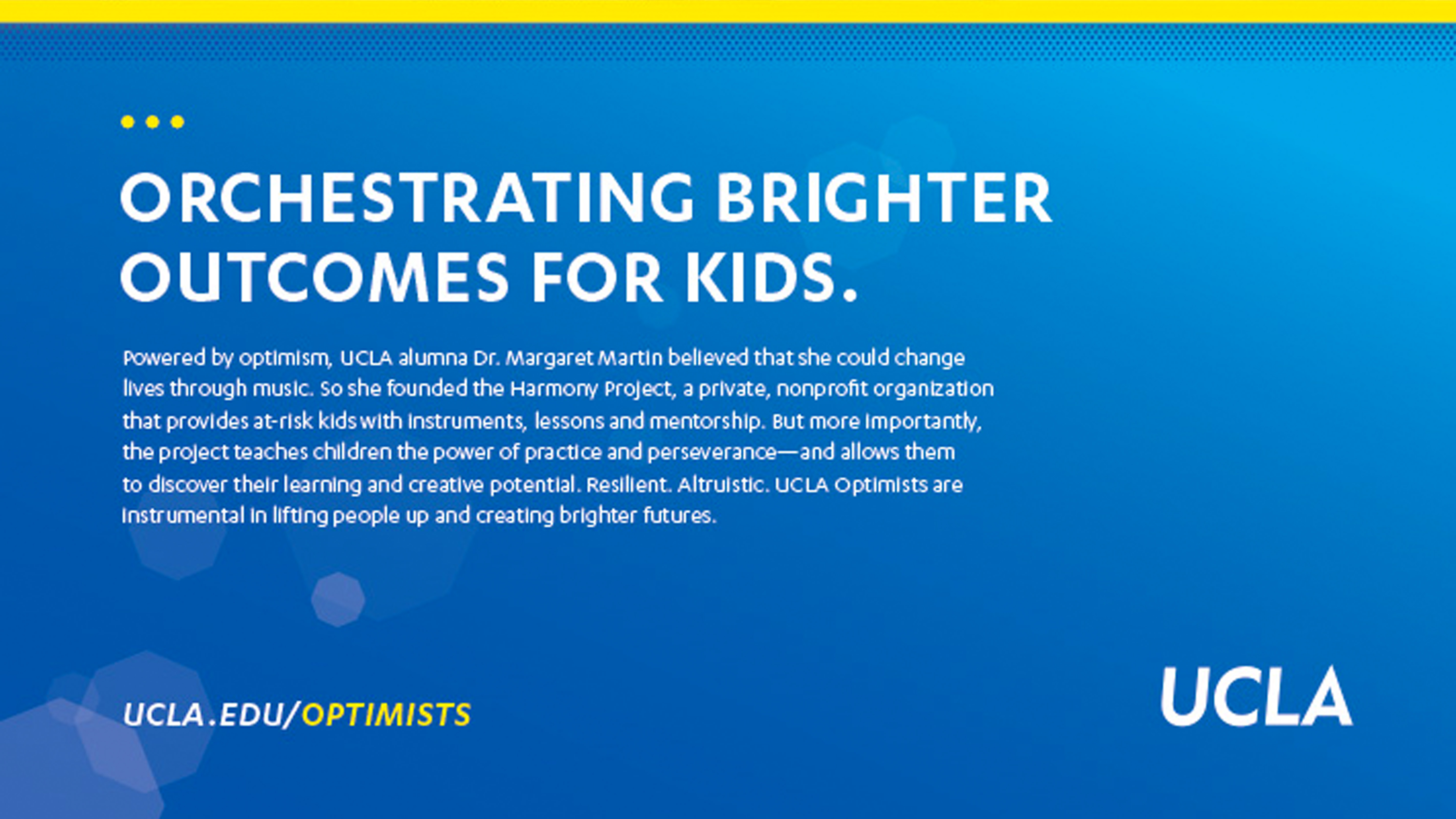 Optimist Dr. Margaret Martin